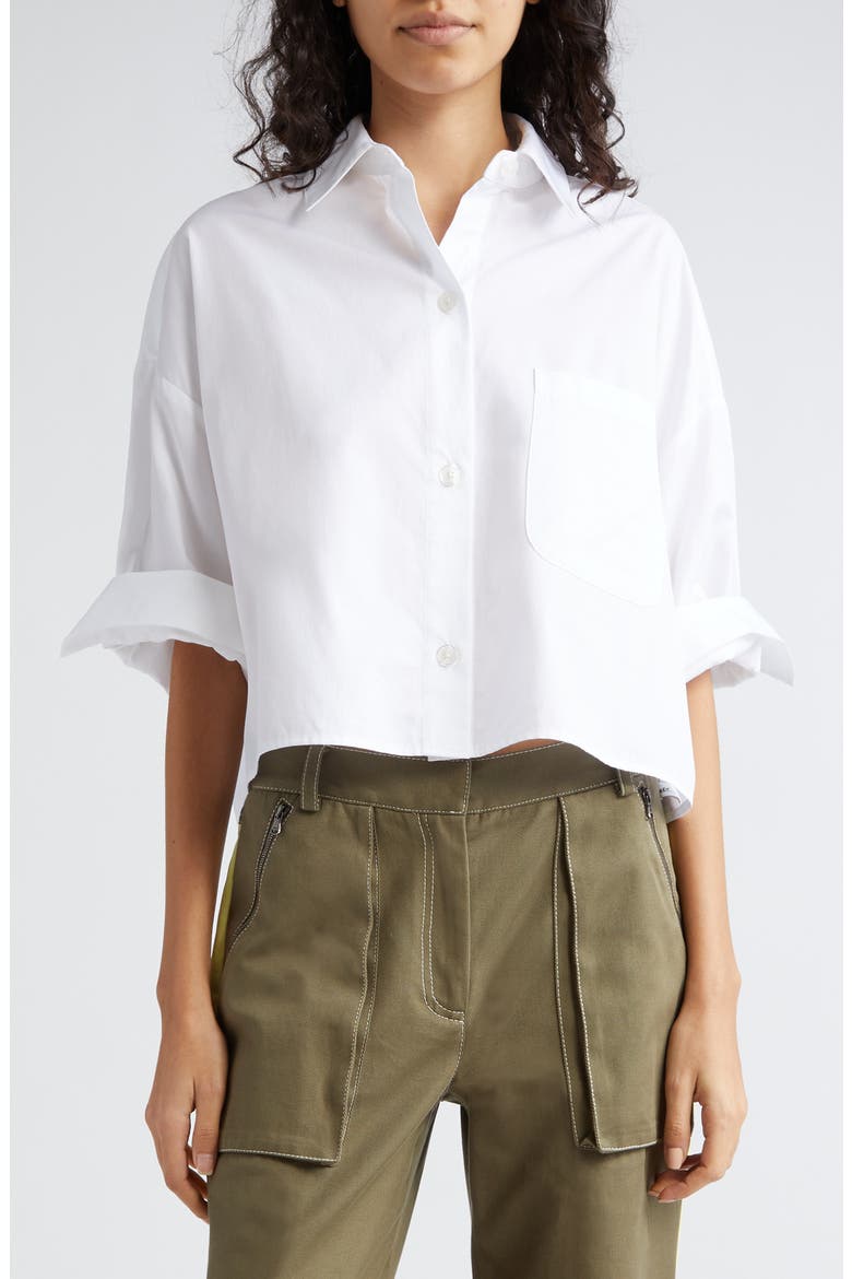 Next Ex Button-Up Shirt, Main, color, WHITE