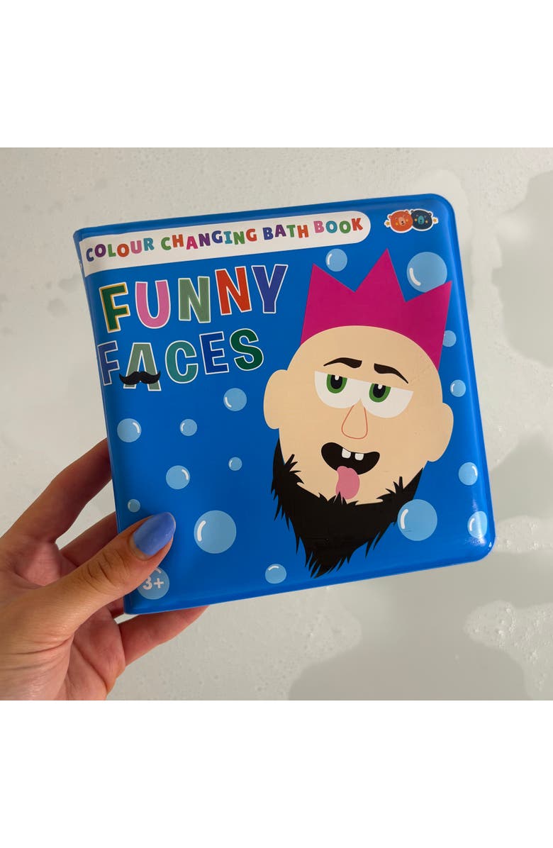 Buddy & Barney Bath Time, Book & Stickers, Funny Faces, Water Play Toy, Kids 3+, Alternate, color, Multicolored
