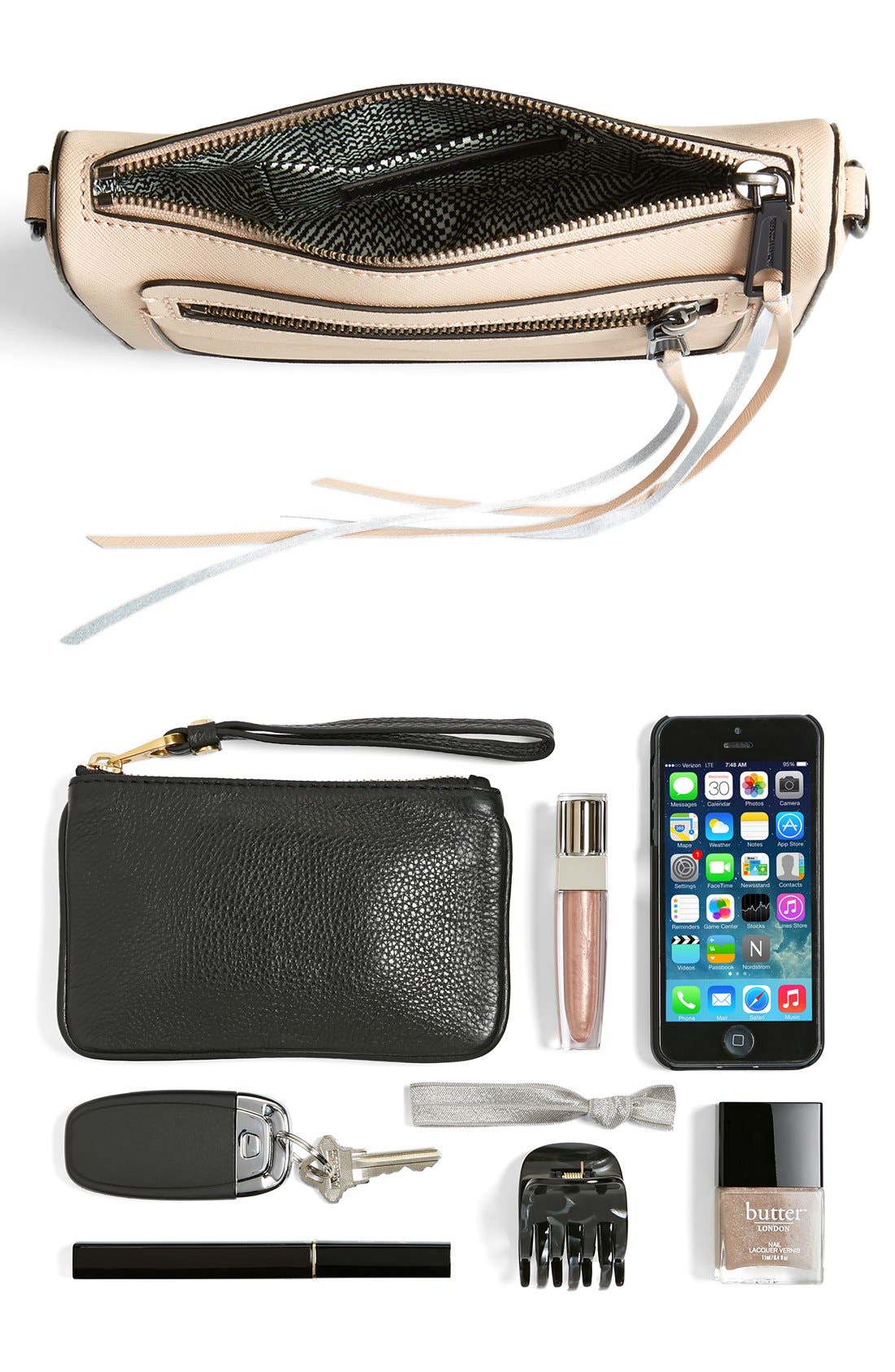 'Avery' Crossbody Bag, Alternate, color, LATTE