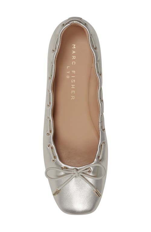 Marc Fisher Ltd Letzia Flat In Gold