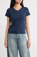 DL1961 Shrunken V-Neck Tee