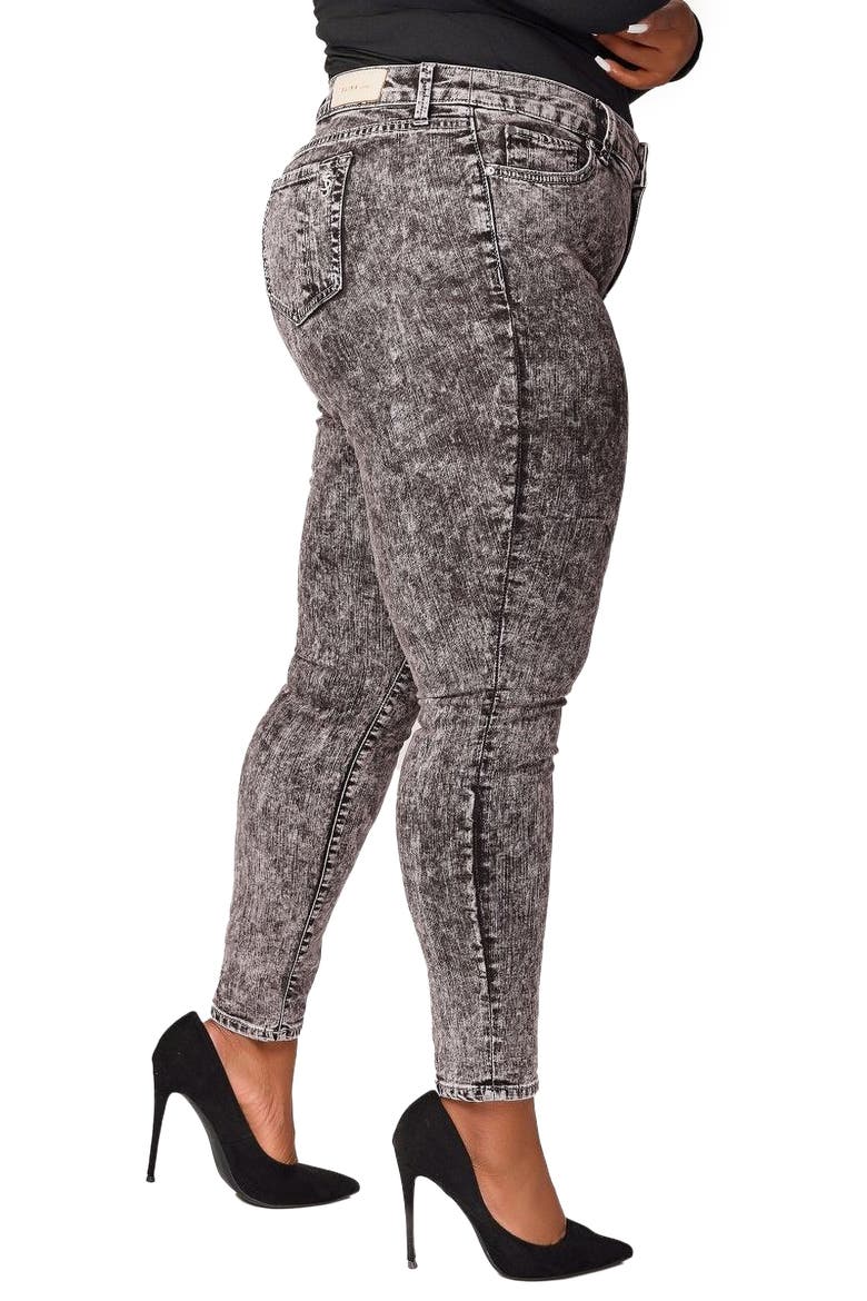 High Waist Skinny Jeans, Alternate, color, LUCIANA