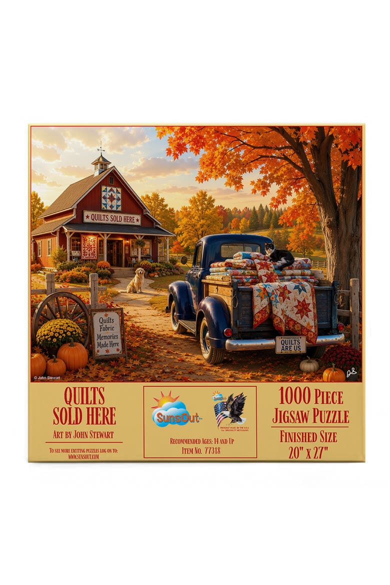 Quilts Sold Here 1000, Alternate, color, Multicolor
