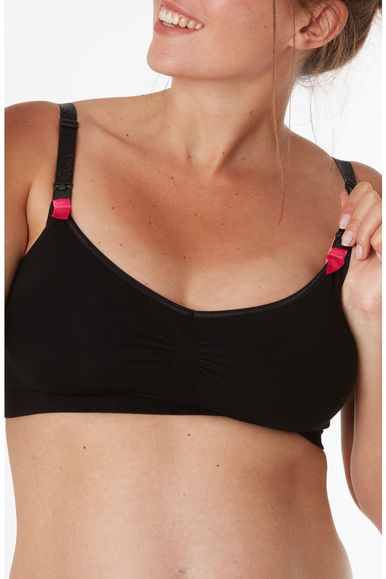 Essentiel Nursing bra, Alternate, color, BLACK