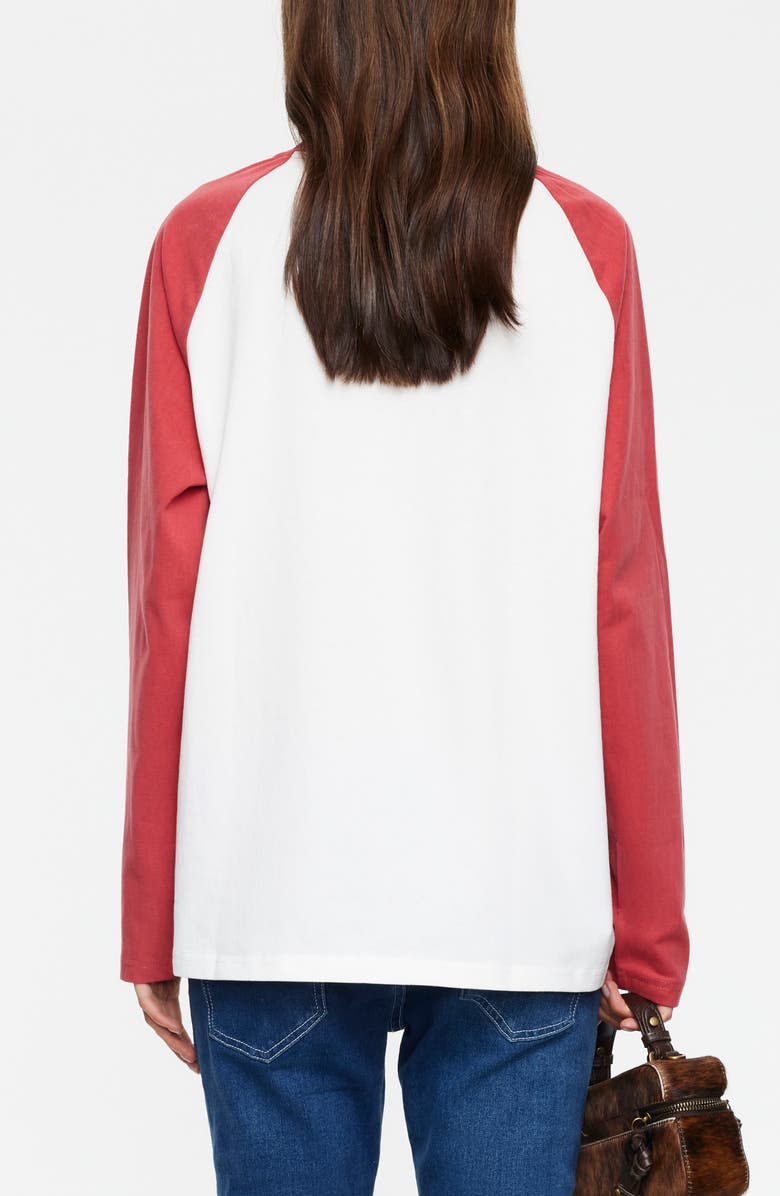 LIONESS Kravitz T-Shirt, Alternate, color, Crimson