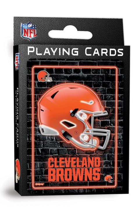 Cleveland Browns Neon Playing Cards
