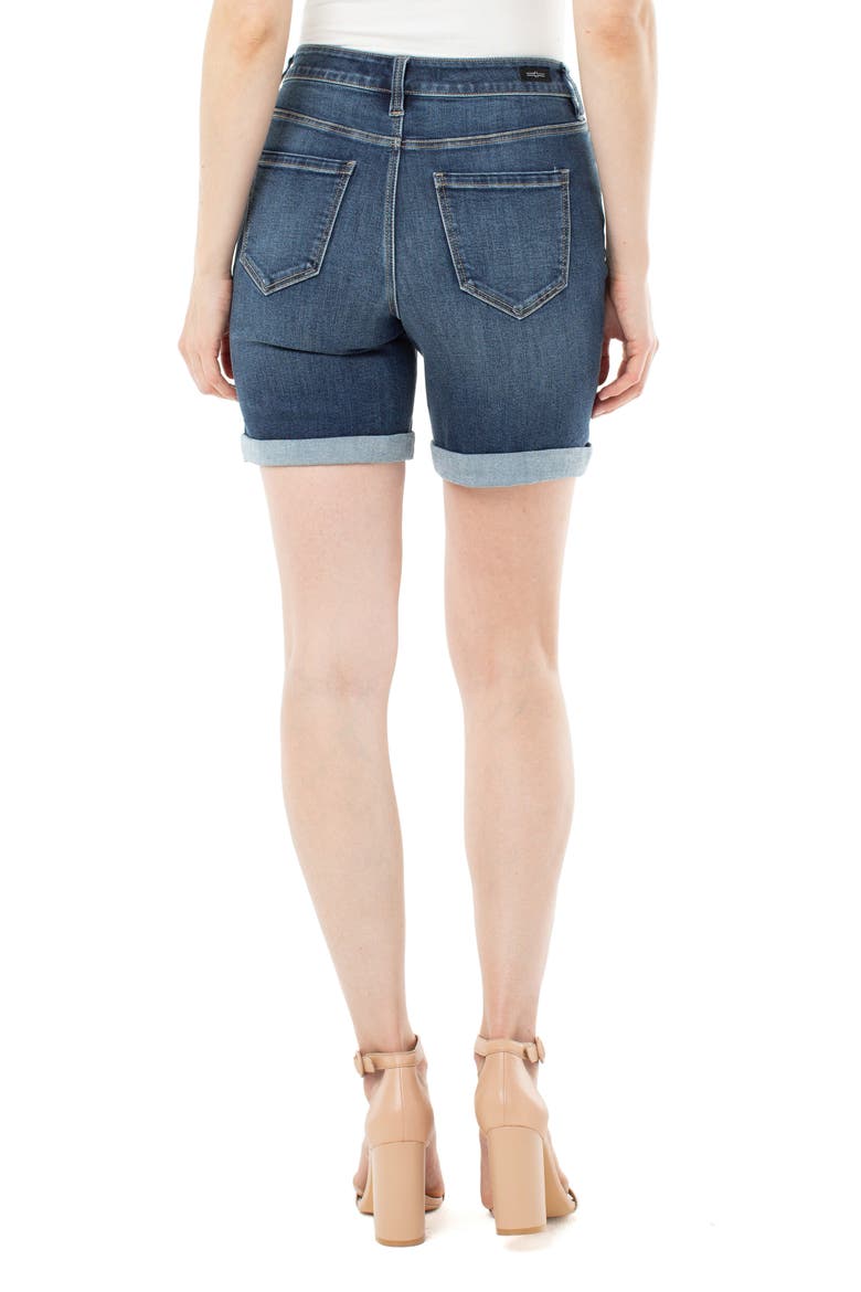 Kristy High Waist Rolled Shorts, Alternate, color, WARRENTON