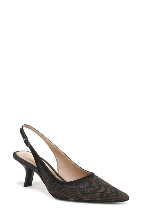 Sam Edelman Bianka Slingback Mesh Pointed Toe Pump In Black