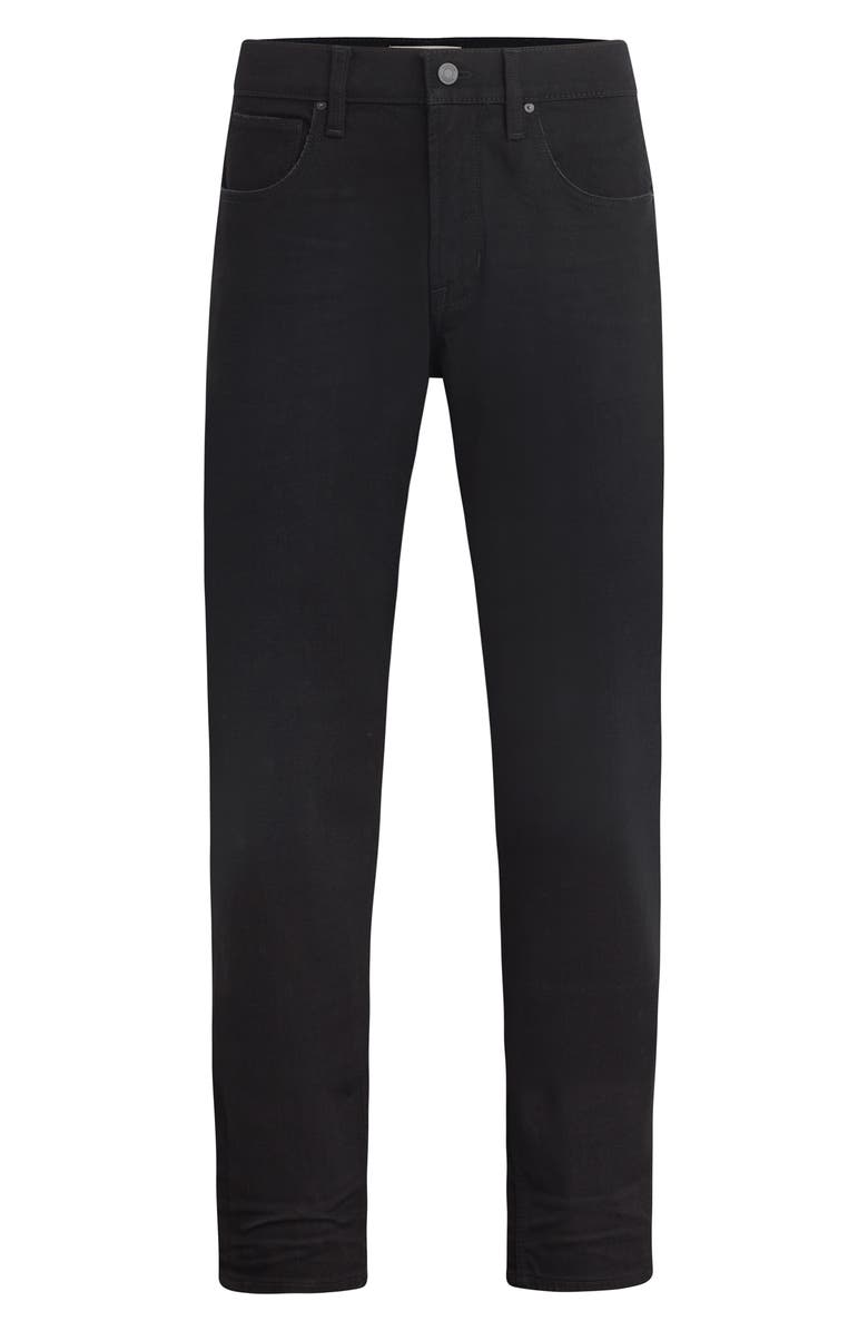 Hudson Jeans Byron Straight Leg Jeans, Alternate, color, Black Ridge