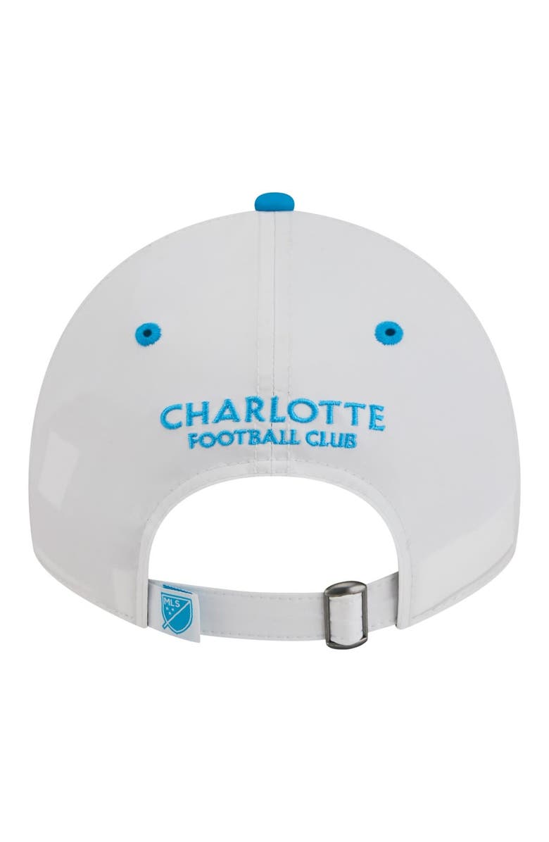 New Era Men's New Era White Charlotte FC 2026 Jersey Hook 9TWENTY Adjustable Hat, Alternate, color, White