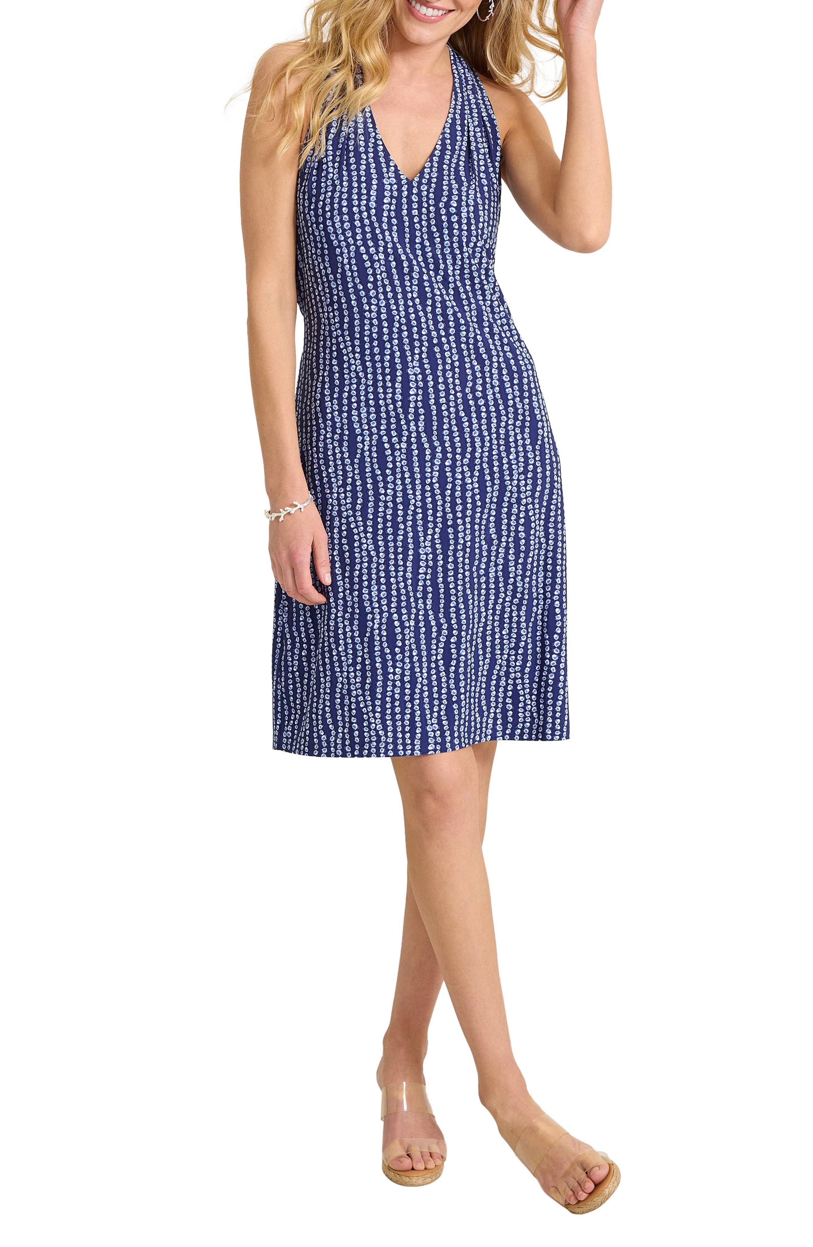 Tommy Bahama Sandy Sea Breeze Racerback Sheath Dress