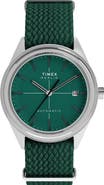 Timex® Marlin® Jet Automatic Fabric Strap Watch, 38mm