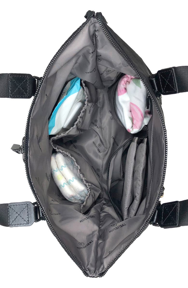 TWELVElittle 3-in-1 Foldover Diaper Tote, Alternate, color,