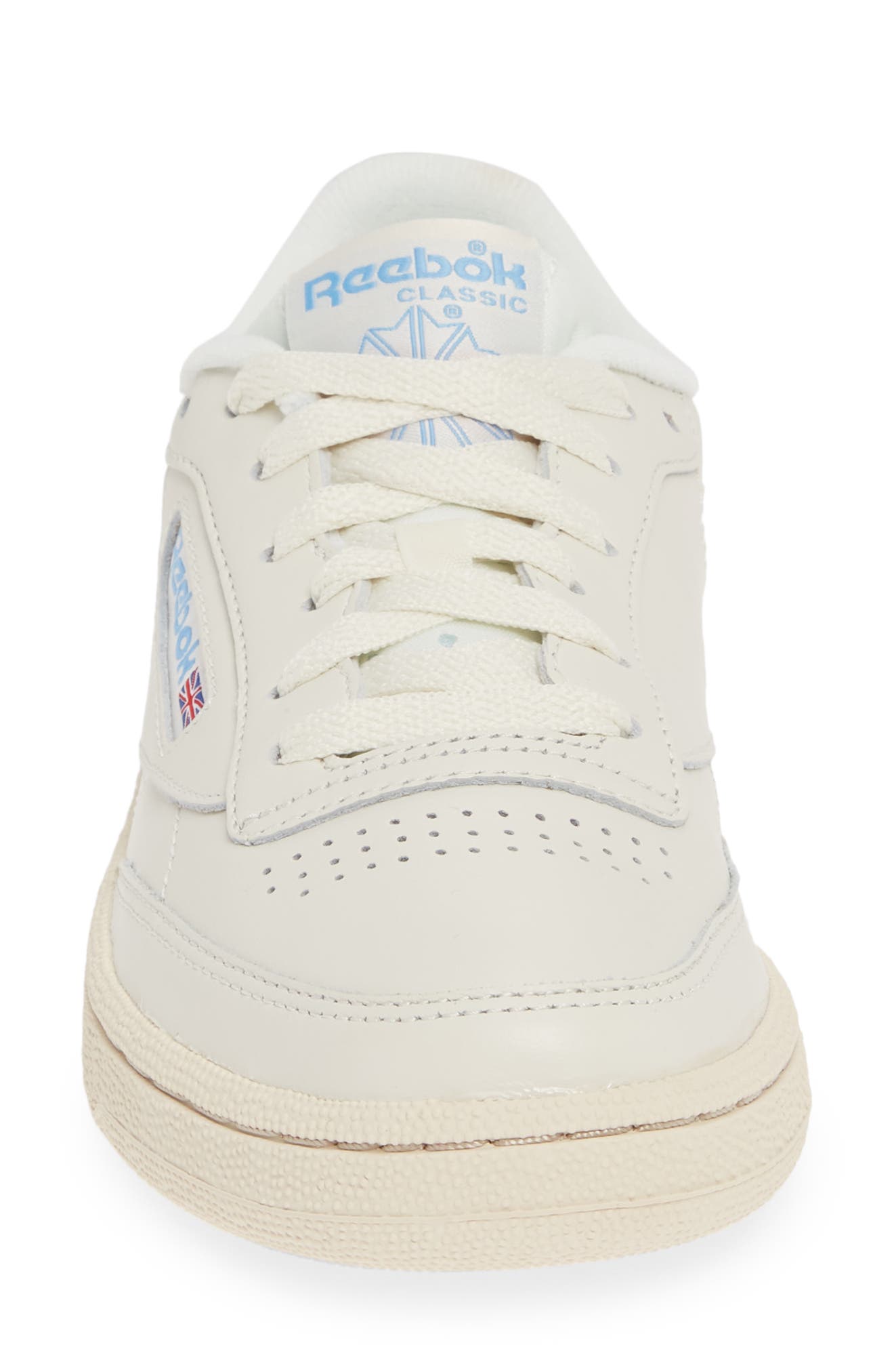 Club C 85 Sneaker, Alternate, color, CHALK/ PAPERWHITE/ BLUE