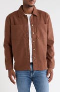 Joe's Jeans Solid Button-Up Overshirt