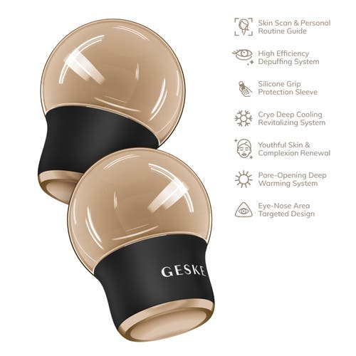 Geske Smartappguided Cool & Warm Face & Body Massager | 7 In Gray