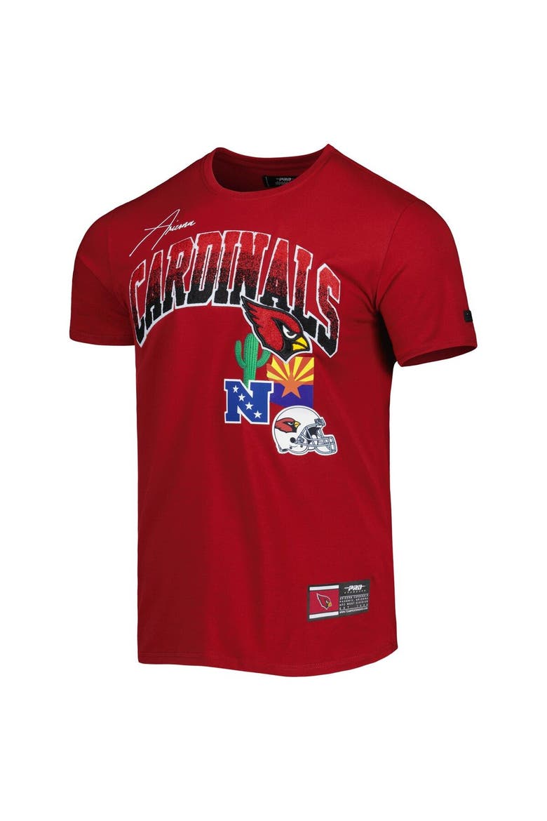 Men's Pro Standard Cardinal Arizona Cardinals Hometown Collection T-Shirt, Alternate, color, Cardinal