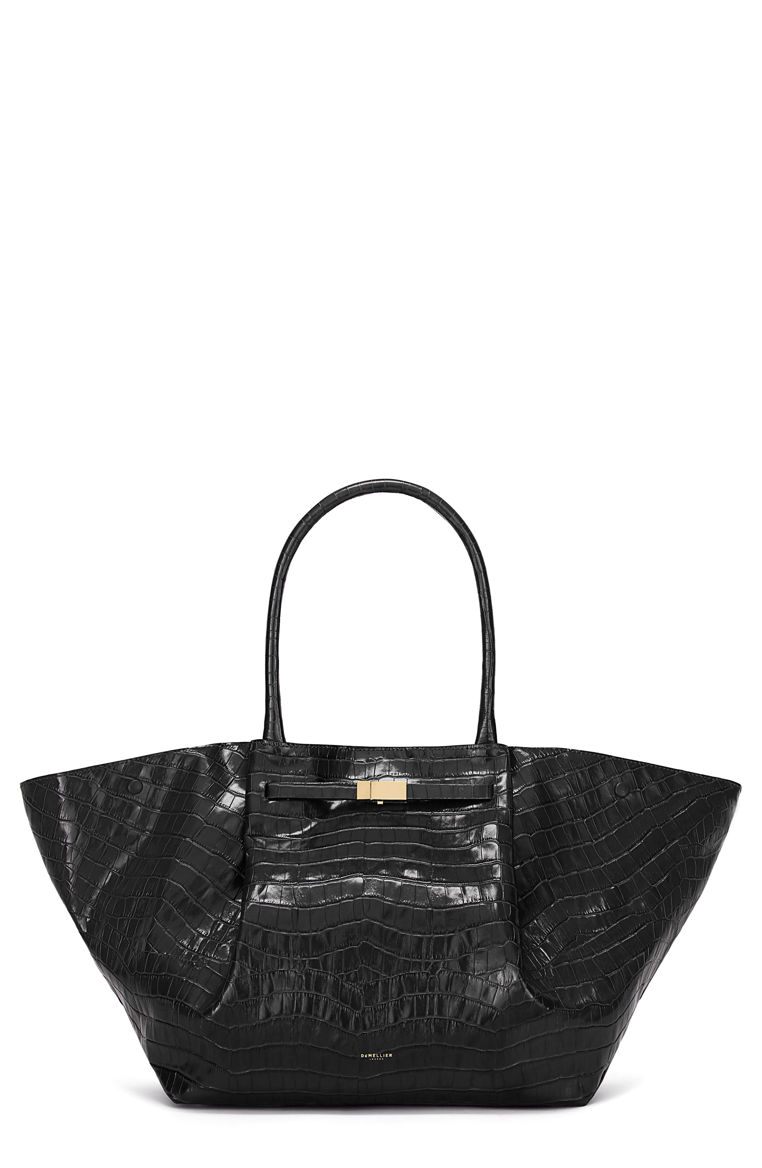 DeMellier New York Leather Tote, Main, color, 