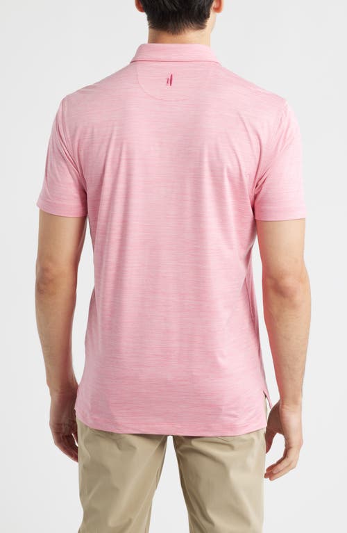 Johnnie-o Huron Prep-formance Polo In Pink