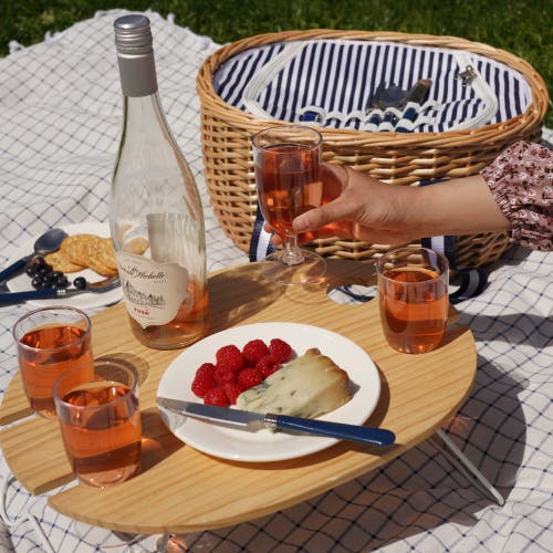 Twine Central Park Willow Picnic For Four In Brown