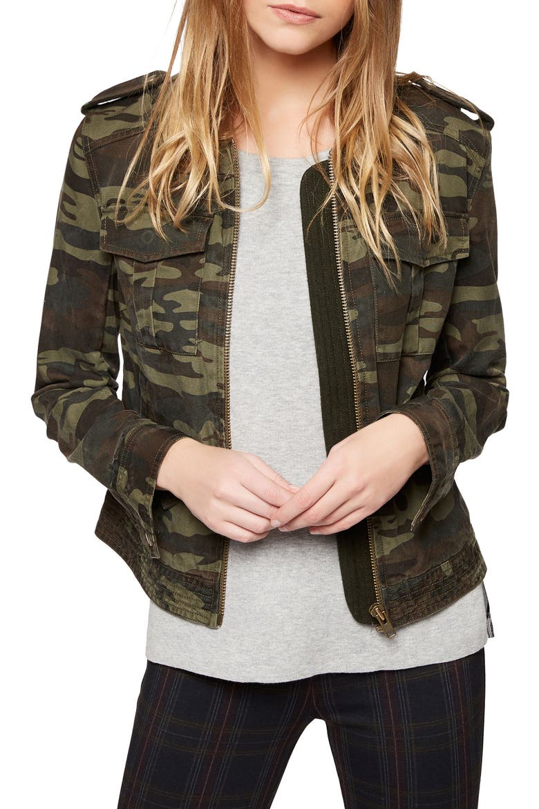 War is Over Camo Jacket, Main, color, CAMP CAMO