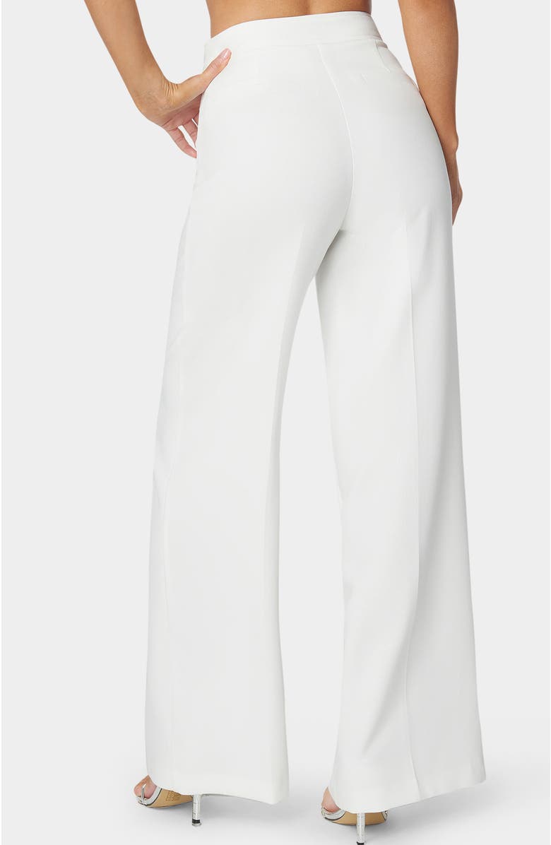 bebe High Waist Wide Leg Pant, Alternate, color, 