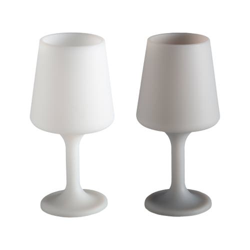 Porter Green Swepp | Unbreakable Wine Glasses In Gray