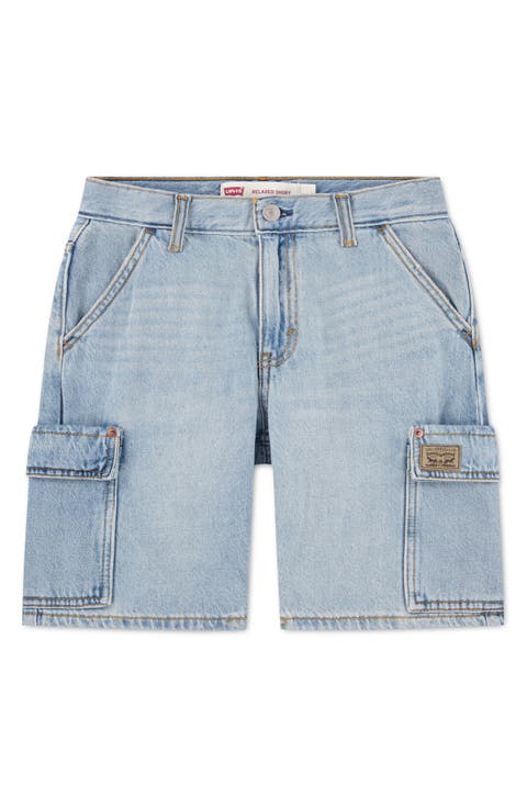 Kids' Denim Cargo Shorts (Big Kid)