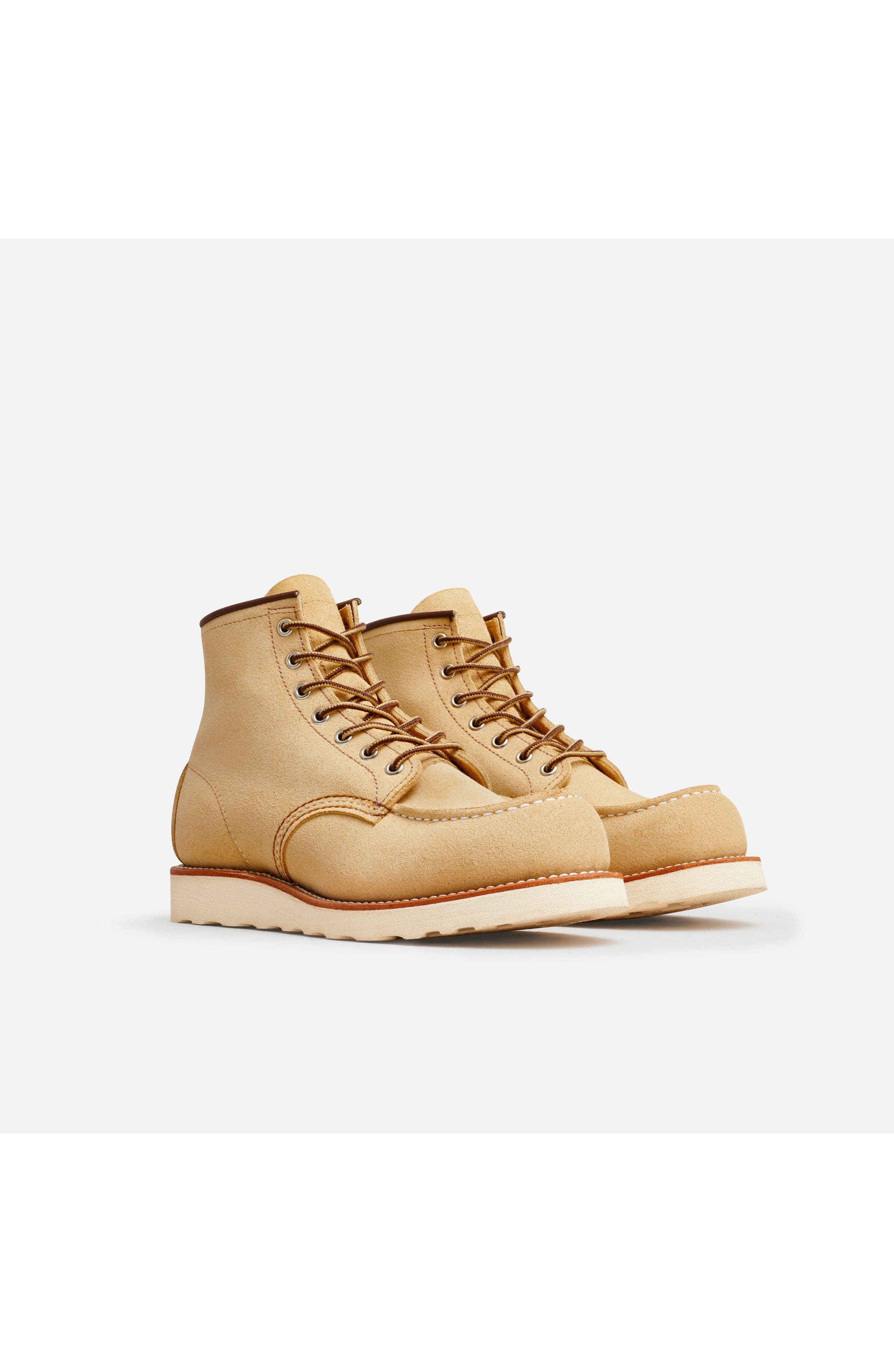 Red Wing Heritage Classic Moc<sup
®</sup
 Roughout Leather Boot, Alternate, color, Hawthorne Abilene