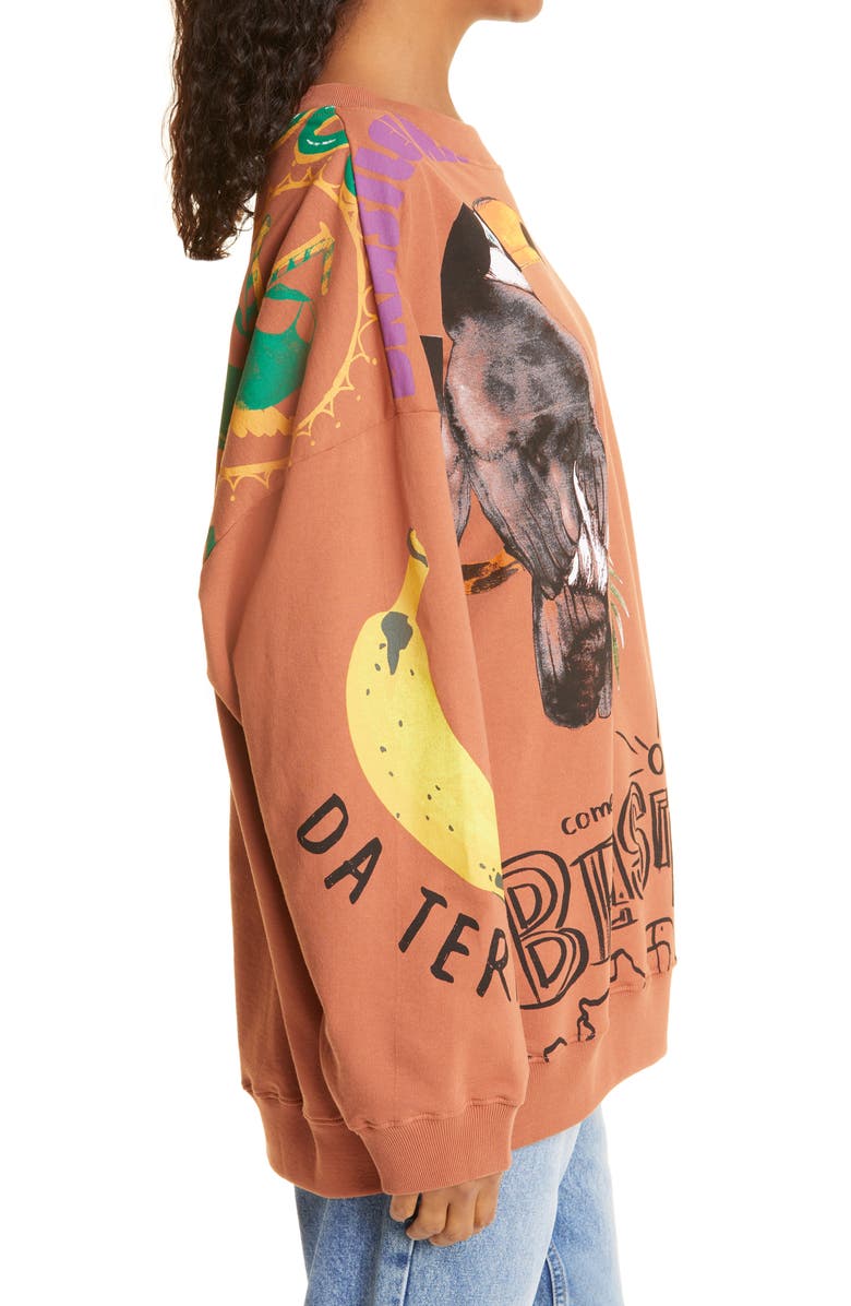 FARM Rio Graphic Sweatshirt, Alternate, color,