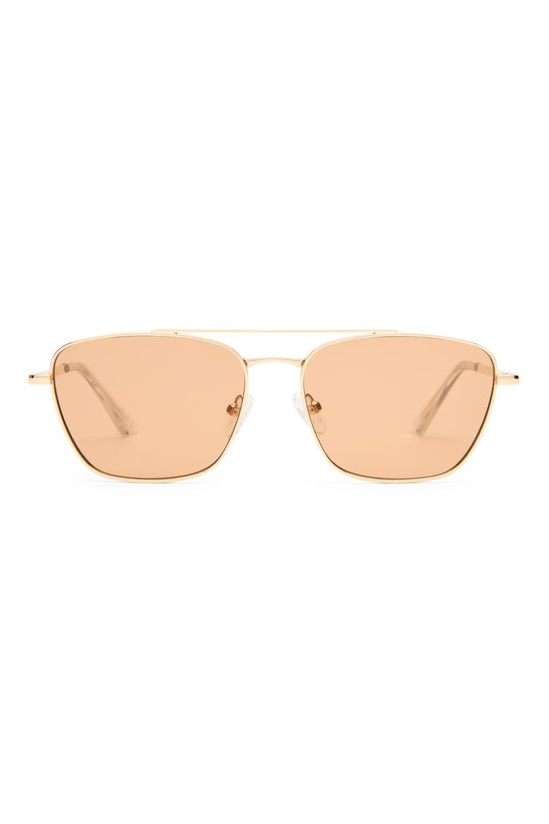 Diametric II Gradient Navigator Sunglasses, Main, color, BRIGHT GOLD