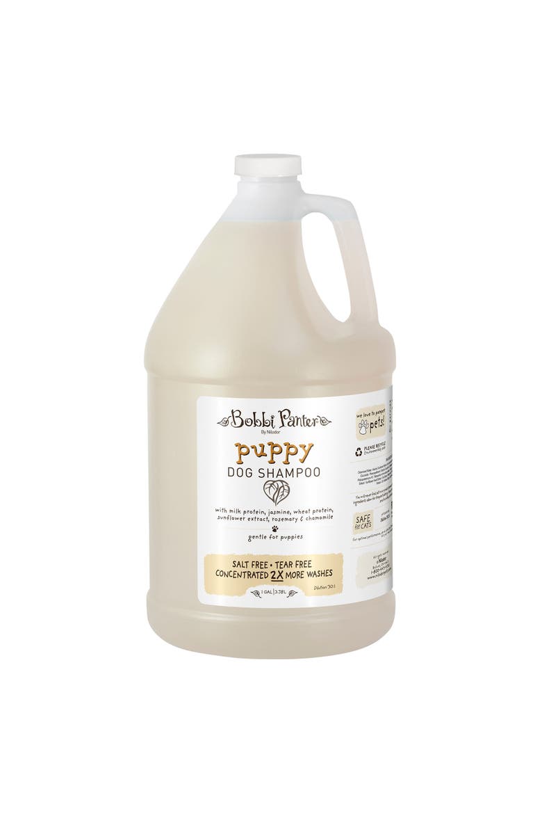 Bobbi Panter Puppy Dog Shampoo, 1 gal bottle, Main, color, Multicolored