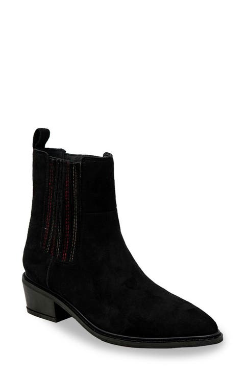 Western Block Heel Chelsea Boot (Women)