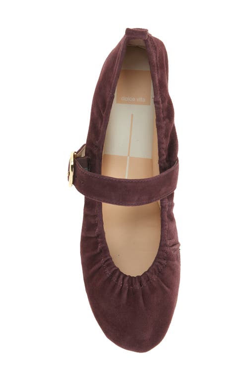 Dolce Vita Caely Mary Jane Flat In Purple