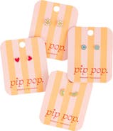 Pip Pop Enamel Earring Set