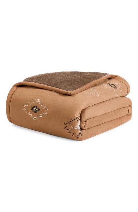 Mesilla Faux Suede Throw