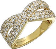 Bony Levy Diamond Crossover Ring