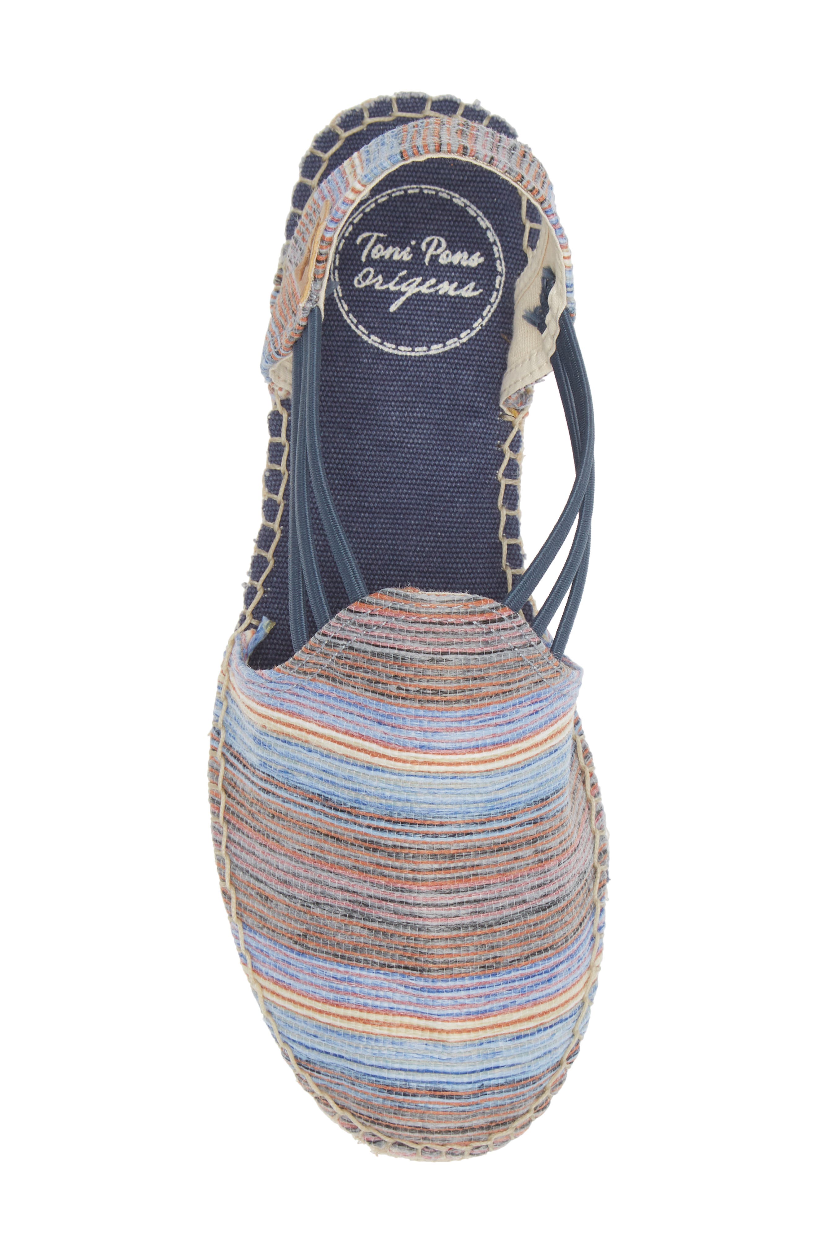 Toni Pons Noa Espadrille Flat, Alternate, color, Blau/ Blue