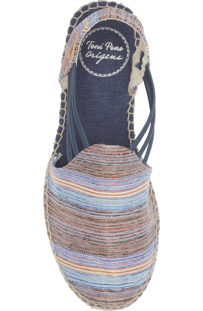 Toni Pons Noa Espadrille Flat, Alternate, color, Blau/ Blue