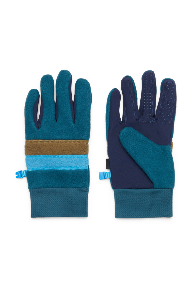 Teca Fleece Gloves, Main, color, Abyss