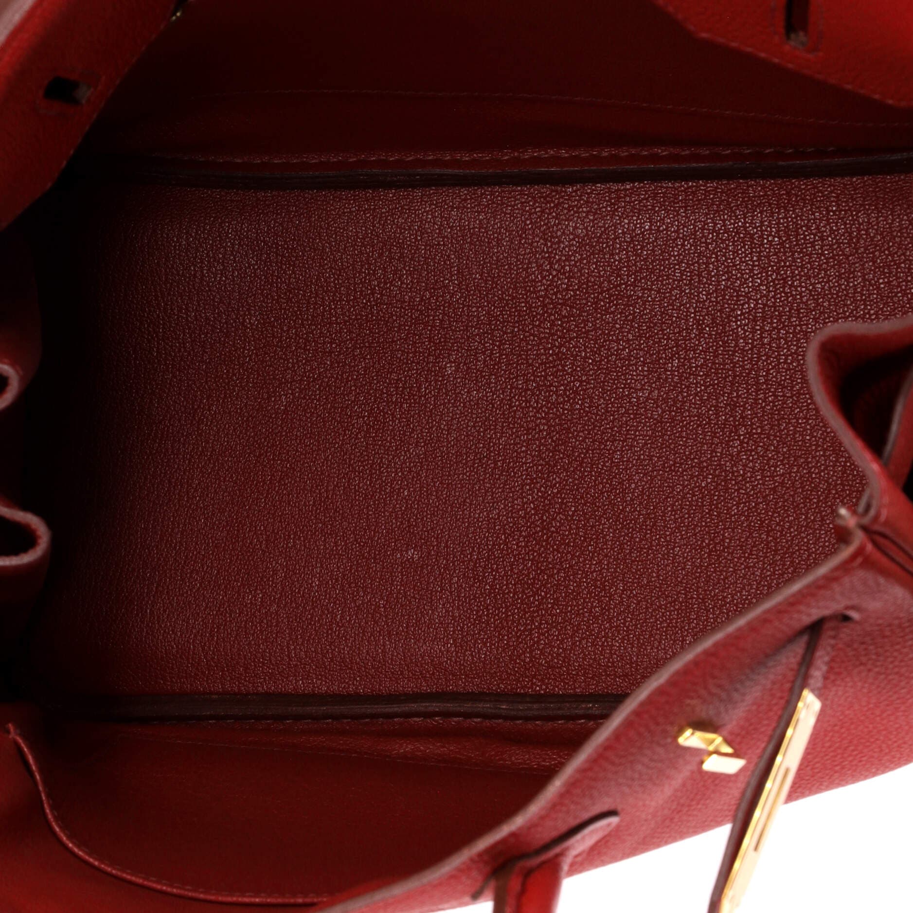 Birkin Handbag Red Togo with Gold Hardware 30, Alternate, color, Rouge Garance