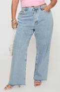 Princess Polly Fawcett High Waist Straight Leg Jeans