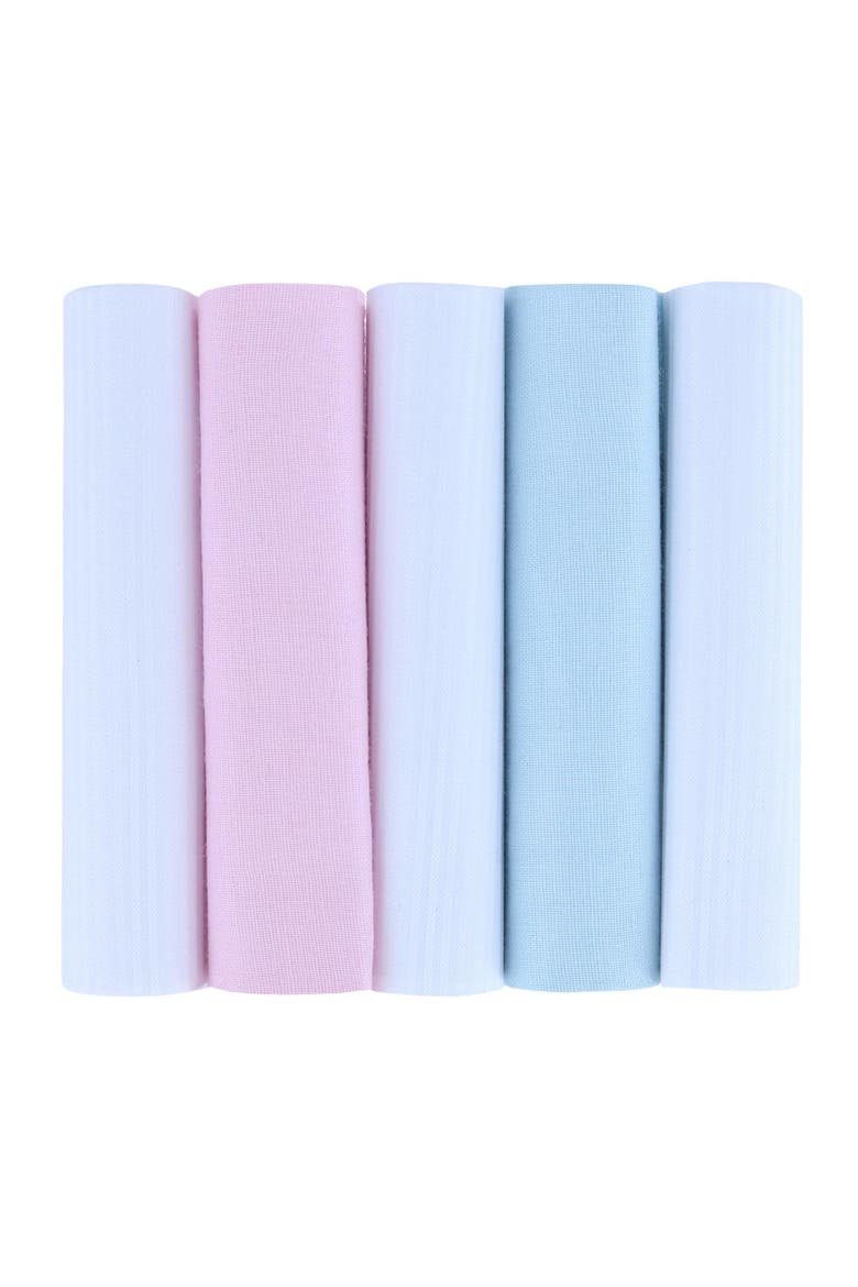 Dapper Premium Cotton Handkerchiefs, Main, color, Blue Multi