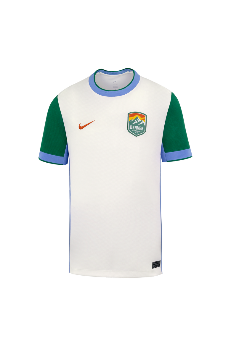 Youth Nike Cream Denver Summit FC 2026 Primary Stadium Replica Jersey, Alternate, color, Cream