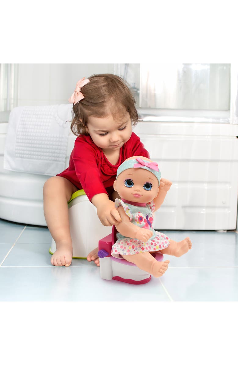 Little Darlings It's My Potty 10 Inch Doll, Alternate, color, Multicolored