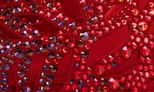 Christian Louboutin Lasera Strass Heeled Mules 100 In Red