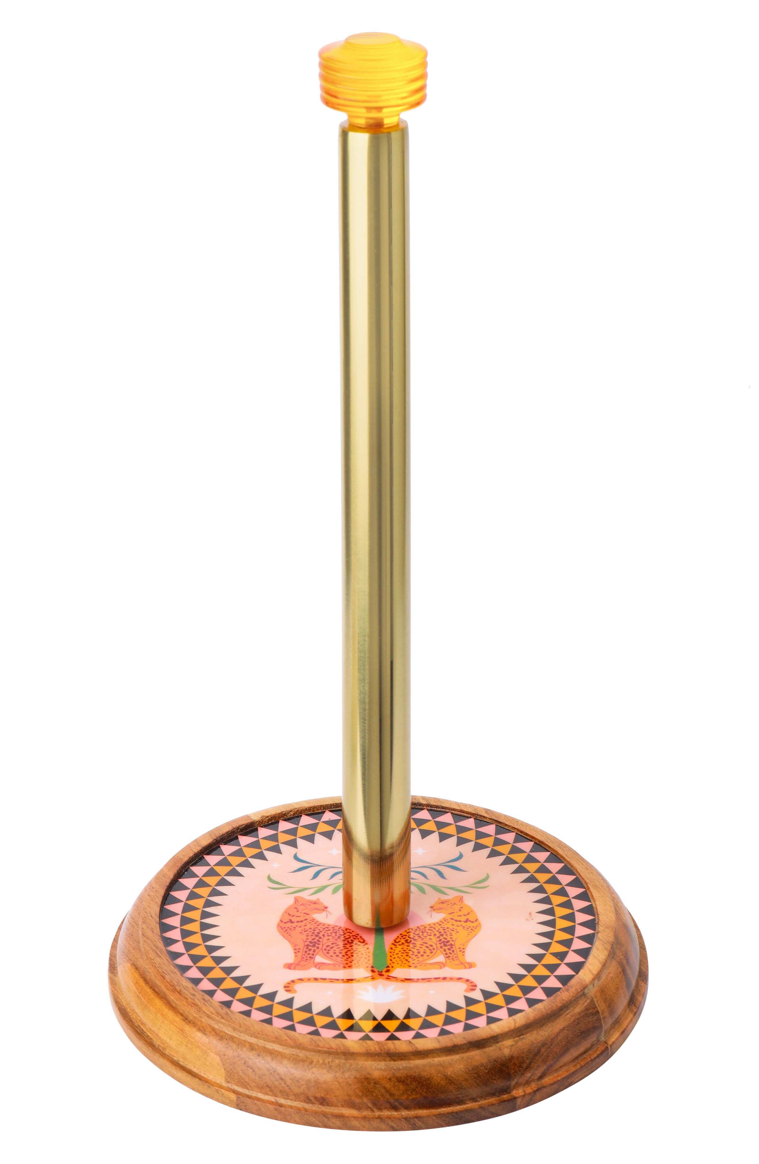 Tiramisu Majestic Leopards Paper Towel Holder