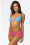 selected Blue Multi Stripe