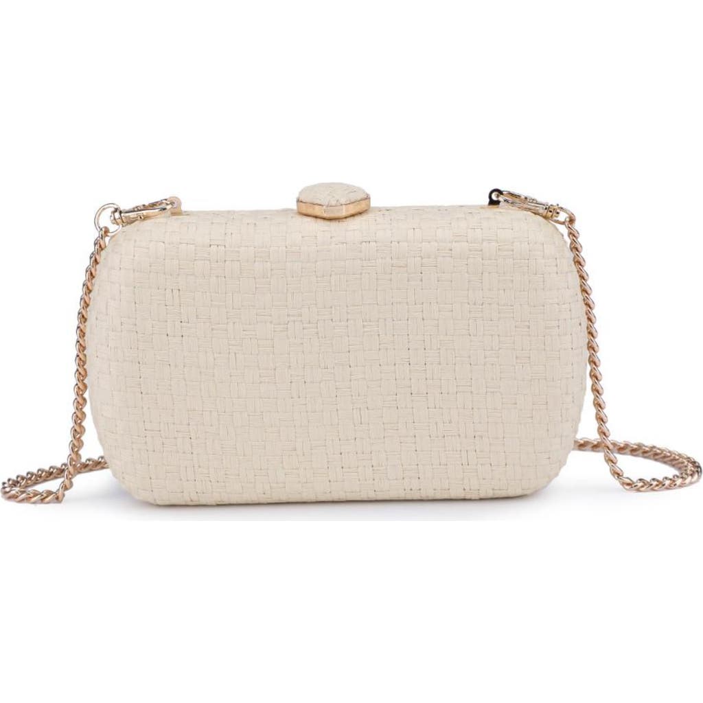 Moda Luxe Roxie Evening Bag In Ivory