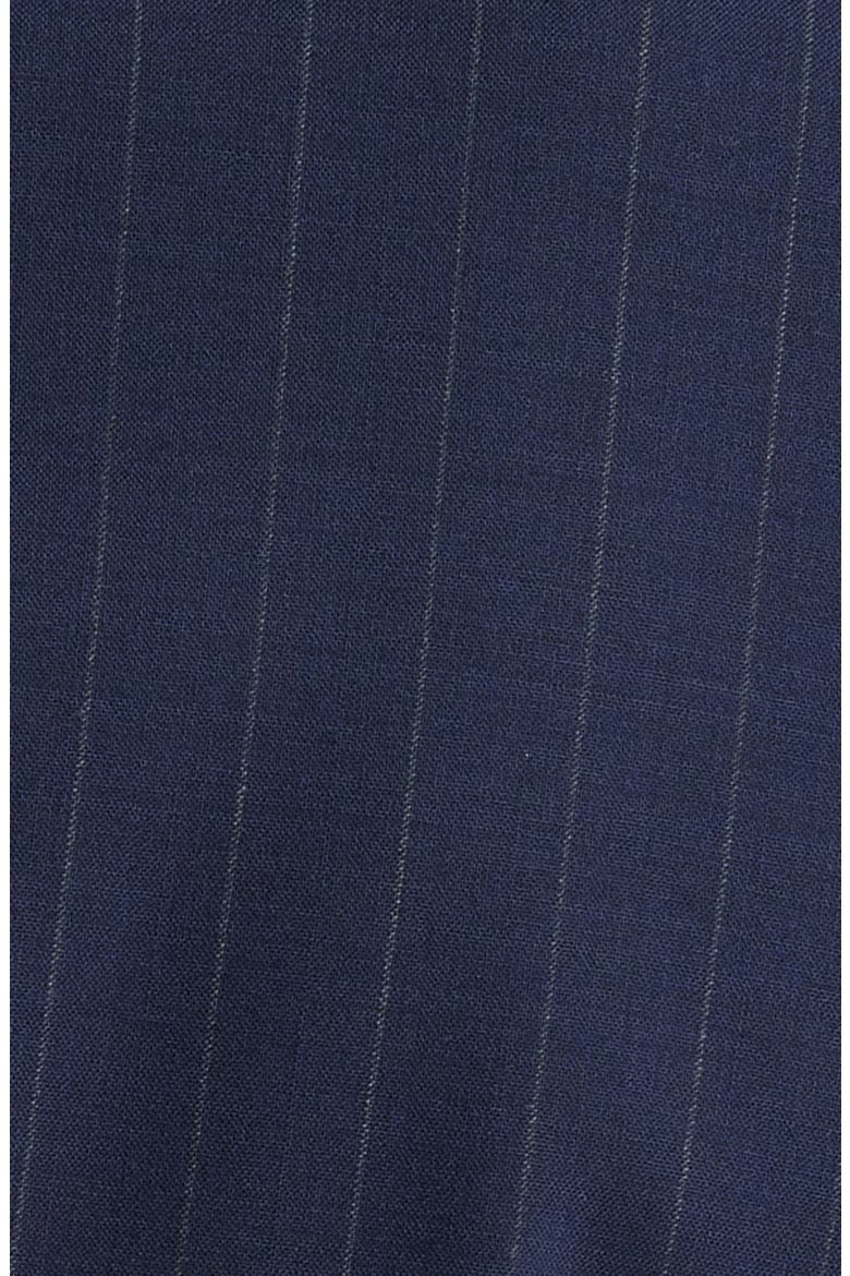 Chambers Pinstripe Wool Blend Blazer, Alternate, color, NAVY - G0F
